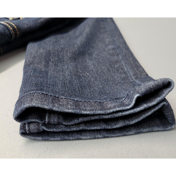 Democracy Jeans Womens 6 Blue Dark Wash Skinny Ab Technology Stretch Denim - Picture 3 of 15